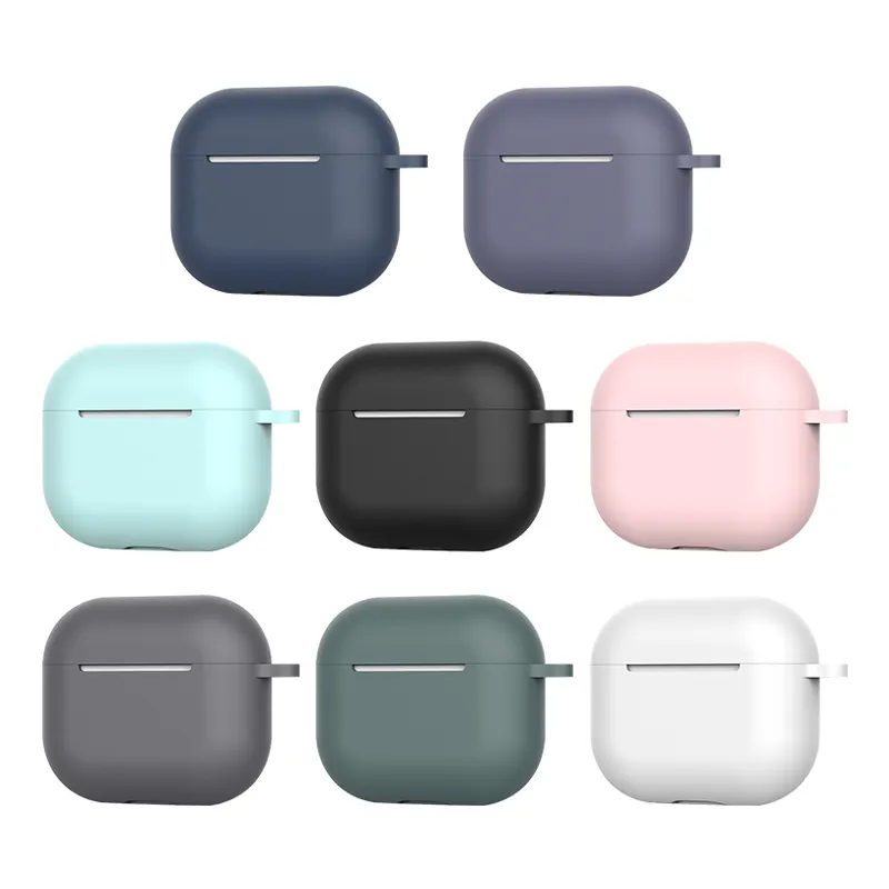 Vente en gros de housse Air Pod Gen 3 en silicone personnalisée pour Airpods 3 générations d'étuis pour Airpods Gen 3 housse pour Airpod 3 housse