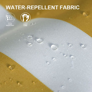 เก้าอี้บีนแบ็กกลางแจ้งกันน้ำสำหรับผู้ใหญ่ ลายทาง ขนาดใหญ่ บรรจุ EPP โซฟาเบดแบบสบายๆ - Product Image 3