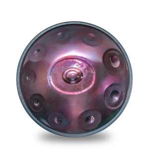 Instrumento profesional de acero inoxidable Handpan personalizado 10-Note D Minor Starry Sky Finish resistente al agua para meditación profunda - Product Image 2