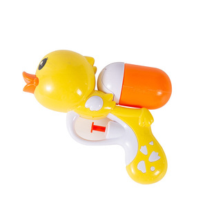 Pistola de agua con forma de pato amarillo, juguete de plástico para niños de 4 a 6 años, para jugar en la playa, estilo de dibujos animados unisex - Product Image 4
