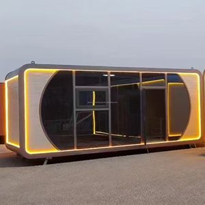 Maison modulaire préfabriquée Apple Office Cabin pour terrain inutilisé Cabine portable Office Mobile Apple Pod Tiny Home for Hotel Use - Product Image 1