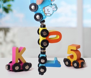 Trẻ em bằng gỗ từ số thư đào tạo bé nhận thức giáo dục sớm Đồ chơi trí tuệ - Product Image 3