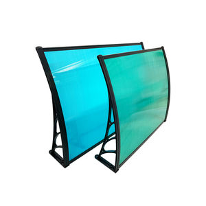 Soportes fuertes para toldos y <span class=keywords><strong>toldo</strong></span>, hoja de policarbonato de <span class=keywords><strong>150</strong></span> cm de largo y 100cm de profundidad para <span class=keywords><strong>ventana</strong></span>, refugio solar - Product Image 6