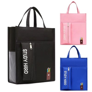Cartoon Kidsren's Art Handbag Waterproof Primary Secondary School Tutoring Book Bag Pupils' Shopping Promotional Backpack