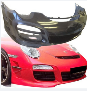 Nouveau 05-12 pour <span class=keywords><strong>Porsche</strong></span> 911/<span class=keywords><strong>997</strong></span> pour Mansory Style Kit de carrosserie de pare-chocs avec découpes antibrouillard porte de remplacement pour voitures d'<span class=keywords><strong>occasion</strong></span> - Product Image 2