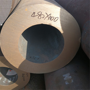 Tubería de Acero al Carbono Laminada en Caliente, Sin Costura, 480 mm de Diámetro Exterior, ASTM A53, Tubería Estructural, Sección Redonda, Sin Aleación - Product Image 2