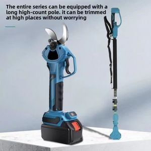 21V không dây điện <span class=keywords><strong>pruner</strong></span> 40mm vườn Pin Shears thép không gỉ kim loại Ratchet SK5 bỏ qua cây có thể gập lại xách tay nhựa - Product Image 6