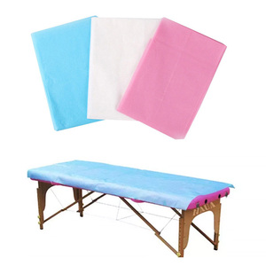 Lenzuolo da letto piatto monouso in plastica impermeabile monouso per salone lettino da massaggio di bellezza per cura personale - Product Image 3