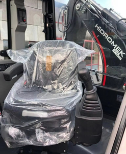 Eficiente Excavadora de Ruedas Hidromek 62SS, Minicargadora de 2 Toneladas, Motor Diésel Perkins con Bomba de Caja de Cambios y Rodamientos - Product Image 3