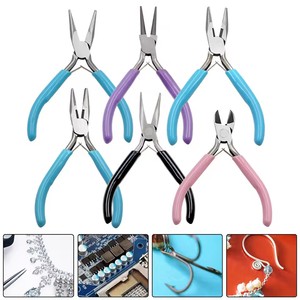 Pince à bijoux professionnelle en acier robuste pour couper les fils, outil de bricolage pour la réparation et la fabrication artisanale HTA0214 DIY - Product Image 3