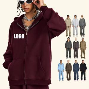 Sweat à capuche zippé oversize pour homme, motif uni Joker, de haute qualité, pour l'automne – Fabricants de sweats à capuche décontractés - Product Image 2