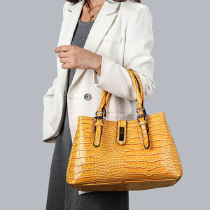 Bộ Ví Cầm Tay Nữ Giá Rẻ Bán Sỉ Chất Lượng Cao Torba Damska Túi Xách Tay Pu Cá Sấu Dung Tích Lớn Bộ Túi Xách Nữ - Product Image 1