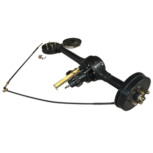 Essieu arrière de moto à trois roues Power <span class=keywords><strong>Booster</strong></span> king Tricycle différentiel Essieu arrière avec freins à disque Transmission robuste - Product Image 1