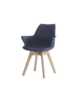 새로운 디자인 현대 식당 의자 PP 저렴한 내구성 다채로운 홈 다이닝 거실 가구