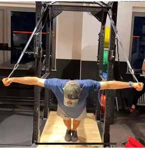 Rope Trainer, el equipo de gimnasio de suspensión más pequeño, manijas para dominadas, banda de resistencia, manijas de agarre neutro - Product Image 2