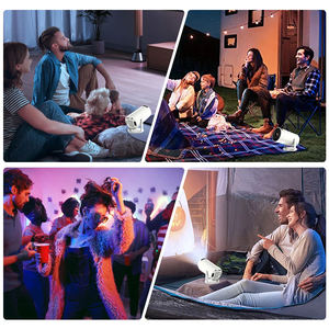 Projecteur intelligent HY300 Pro 4K Home Cinéma Mini projecteur vidéo Écran LED 130 pouces Portable Projection extérieure Affichage WIFI - Product Image 6