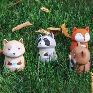 Minuteur mécanique en forme d'animal mignon, gestionnaire de temps pour étudiants, montre jouet en plastique - Product Image 3