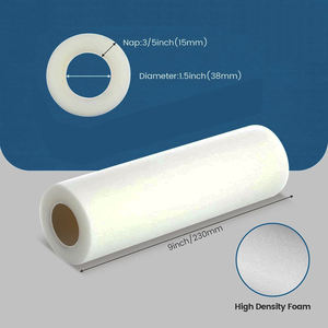 <span class=keywords><strong>Rodillo</strong></span> de pintura de espuma de alta densidad de 9 pulgadas <span class=keywords><strong>para</strong></span> acabados lisos, cubiertas, superficies planas, <span class=keywords><strong>para</strong></span> <span class=keywords><strong>paredes</strong></span>, puertas, techos, pintura de muebles - Product Image 2