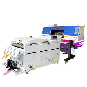 Lớn Dtf Máy In 60Cm 24 Inch Dtf Máy In Xp600 I3200 Áo Thun Máy In 2 Đầu Máy In Với Lò Shaker Bộ<span class=keywords><strong>t</strong></span> <span class=keywords><strong>T</strong></span>ự Động - Product Image 1