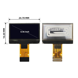 GME12864-41 0.96'' Mikro Mini Dokunmatik Olmayan Panel Ekran Beyaz SSD1315 	 128*64 	 4-SPI/I2C/8080 	 30 pinli Lehimleme - Product Image 2