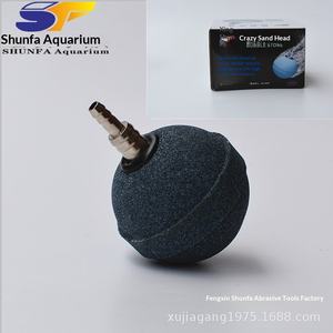 Diffuseur d'air sphérique pour aquarium avec connecteur métallique, diffuseur de bulles ultra fines pour l'aération des aquariums - Product Image 4