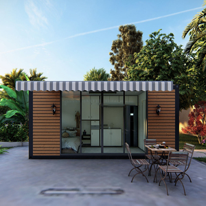 Villa moderne préfabriquée <span class=keywords><strong>de</strong></span> luxe à deux étages en acier Toilette pliante modulaire pour maison en conteneur portable chinoise mobile d'extérieur - Product Image 4