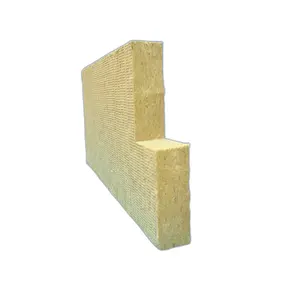 Cheap greenhouse rock wool fireproof thermal insulation rock wool insulation price
