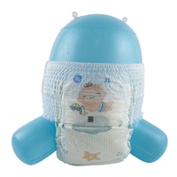 OEM Günstige Lagerware Einweg-Trainingswindeln Maßgeschneiderte Weiche Komfortable Vliesstoff-Babywindeln mit 3D-Auslaufschutz USA Fluff