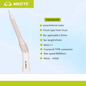 Foshan meite 1:1 Pieza de mano recta quirúrgica Pieza de mano de contraángulo Piezas de mano dentales de baja velocidad - Product Image 6