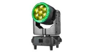 Venta al por mayor de fábrica: Mini luz LED móvil tipo ojo de abeja 7x40W impermeable con anillo IP65 - Product Image 2