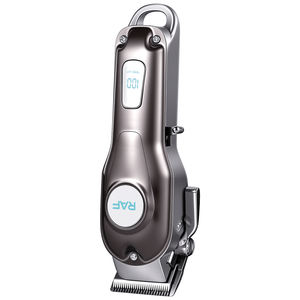 Tondeuse à cheveux rechargeable professionnelle R.491 <span class=keywords><strong>pour</strong></span> hommes, <span class=keywords><strong>coupe</strong></span> de cheveux à domicile <span class=keywords><strong>pour</strong></span> <span class=keywords><strong>le</strong></span> visage, la barbe, <span class=keywords><strong>le</strong></span> corps, <span class=keywords><strong>le</strong></span> <span class=keywords><strong>nez</strong></span>, les oreilles - Product Image 1