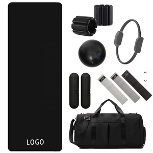 13-Piece Eco-friendly PVC Pilates Accessory Set Includes Yoga Ball <b>Ring</b> <b>Stretch</b> Band Five-Piece Resistance Band Fitness-Specifc - Product Image 3