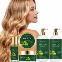 Ensemble shampoing et après-shampoing liquide hydratant végétalien personnalisé OEM ODM pour la croissance des cheveux, la réparation des cheveux abîmés, sans sulfate, antipelliculaire
