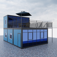 Maisons modulaires de luxe préfabriquées Zaoye 20FT avec terrasse, design moderne, maison préfabriquée, mini-maison - Vente chaude
