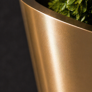 Jardinière métallique sur mesure OEM pour projets d'aménagement paysager, pot de fleurs extérieur pour mobilier de jardin et de rue - Product Image 4