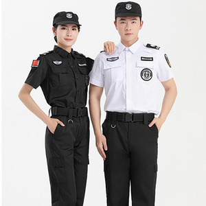 Offre Spéciale d'uniformes d'officiers <span class=keywords><strong>de</strong></span> <span class=keywords><strong>sécurité</strong></span> tactiques unisexes avec logo personnalisé Chemises <span class=keywords><strong>de</strong></span> <span class=keywords><strong>sécurité</strong></span> noires Ensembles d'uniformes <span class=keywords><strong>de</strong></span> gardes <span class=keywords><strong>de</strong></span> pantalons - Product Image 3