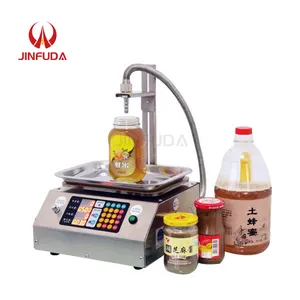 CSY-L12 Automatic filling machine for honey sesame paste and edible oil filling machine
