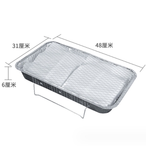 Suministro de fábrica Parrillas de carbón de barbacoa portátiles desechables Hornos Parrillas de acero inoxidable Parrillas de carbono para exteriores y camping - Product Image 6