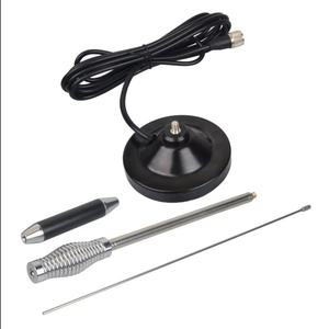 Antenne mobile CB pour voiture, longueur 61 cm/60 cm, 1,8 dB, UHF, montage magnétique, câble coaxial de 5 mètres, gain élevé, pliable, 2782/2732 - Product Image 2