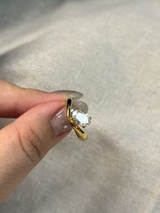 UM jewelry <b>925</b> sterling <b>silver</b> Cultivated diamond <b>ring</b> daily wear wedding engagement anniversary party gift - Product Image 2