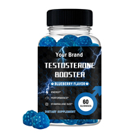 Complément de vitalité masculine sous marque privée : Gommes stimulantes de testostérone pour la performance, l'endurance et la force, avec Maca