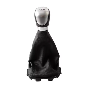 Pomo de Palanca de Cambios Manual con Cubierta de Piel Sintética Negra para <span class=keywords><strong>Ford</strong></span> <span class=keywords><strong>Ecosport</strong></span> 2013 2014 2015 2016 2017 2018 - Product Image 3