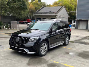 Kit carrosserie <span class=keywords><strong>GL</strong></span> vers GLS pour Mercedes-Benz X166 GL63 (à partir de <span class=keywords><strong>2012</strong></span>) - Pare-chocs, phares, feux arrière, capot moteur - Kit automobile 164 vers 166 - Product Image 4