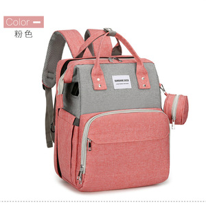 Mochilas de Pañales de Diseño, Cunas Portátiles para Bebés, Mochila Pañalera para Mamá, Mochila Pañalera con Cambiador, Regalos para Fiestas - Product Image 2