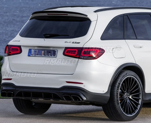 สปอยเลอร์หลังคาท้ายรถยนต์ ชุดแต่งสปอยเลอร์หลังสำหรับรถยนต์ Mercedes Benz GLC X253 W253 GLC43 GLC63 GLC260 GLC300 AMG ปี 2016-2019 - Product Image 6
