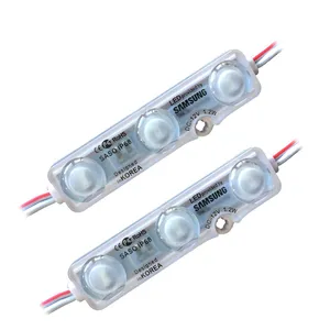  Módulo led ultrassônico da injeção da china, alto brilho dc 12v 1.5w 6818 módulos à prova d' água 3 leds ip65 smd 5730 para caixa de luz de sinalização