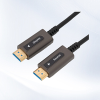 Cable HDMI 2.0 AOC de Grado Médico Plenum, 18 Gbps, 4K, 60 Hz, Cable de Fibra Óptica para Quirófano, Integración AV Hospitalaria