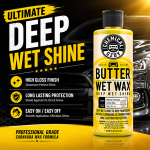 Cire humide GZDY pour peinture automobile - Polish Carnauba haute brillance avec finition ultra-lumineuse 473ml Durée de vie 5 ans - Product Image 4