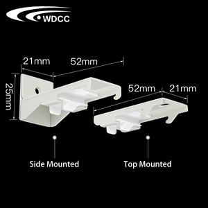 Rèm đường sắt Rèm Runner Trần treo tường nhiệm vụ nặng nề nhôm trượt Trần S sóng rèm theo dõi - Product Image 6