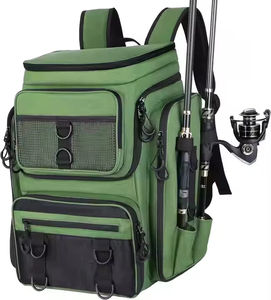 Bolsa de equipo de pesca para acampar de fábrica, cajas de almacenamiento de aparejos de caña para exteriores, bolsas de herramientas de pesca, bolsa de pesca deportiva impermeable - Product Image 1